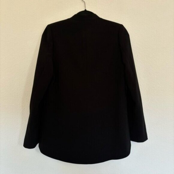 Lovers and Friends Size Medium Blazer Jacket Black Open Front - Picture 6 of 7